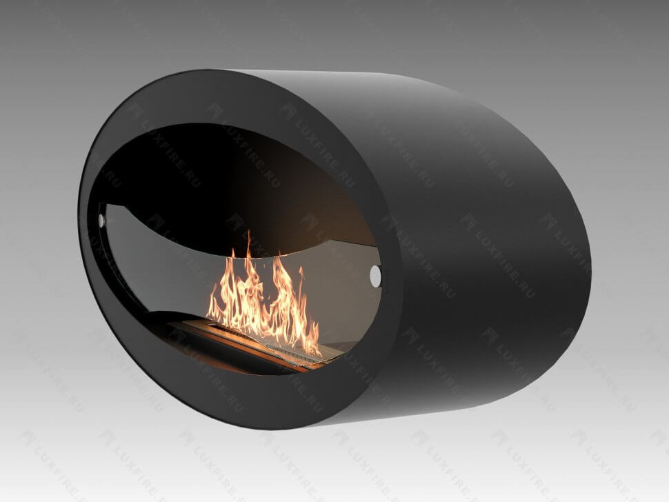Настенный биокамин Lux Fire Эллипс 1200