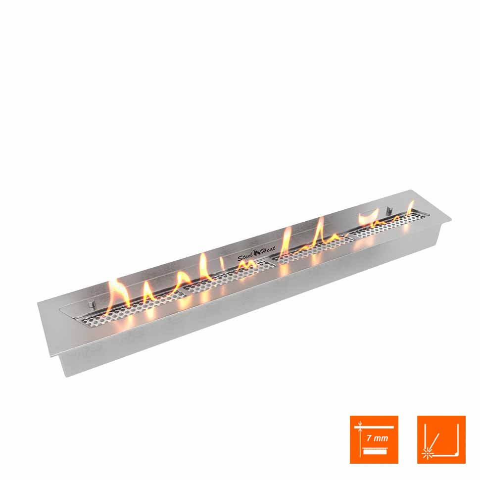 Биокамин SteelHeat WALL ONE 1100 черный