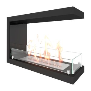 Биокамин торцевой SteelHeat Leader 700