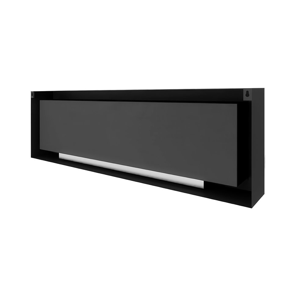 Биокамин SteelHeat WALL ONE 1700 черный