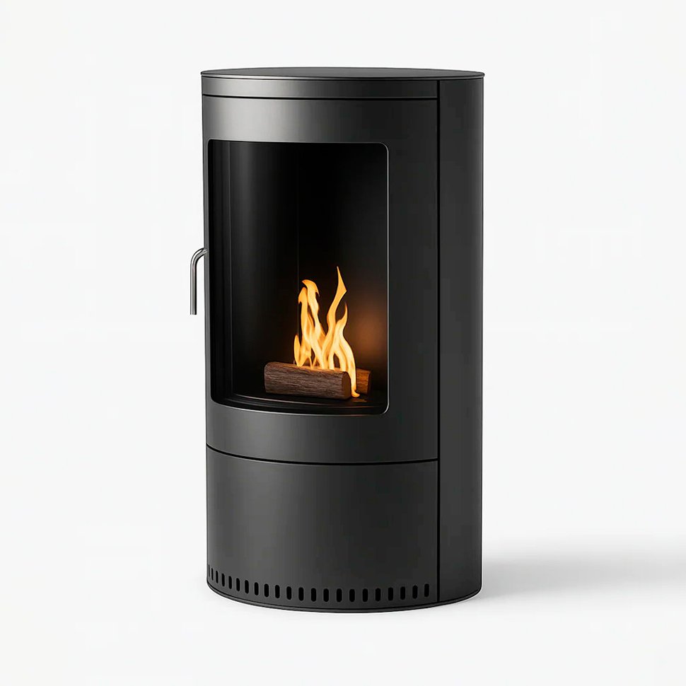 Напольный биокамин Хэмптон Серый