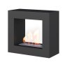 Биокамин SteelHeat FRAME ONE 500 mini черный фото 1