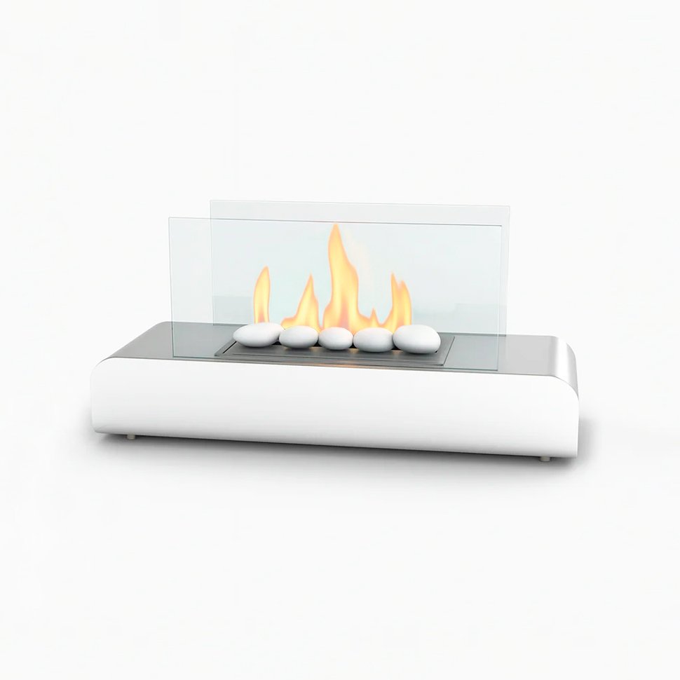Настольный биокамин Далтон Белый Настольный биокамин Далтон Белый