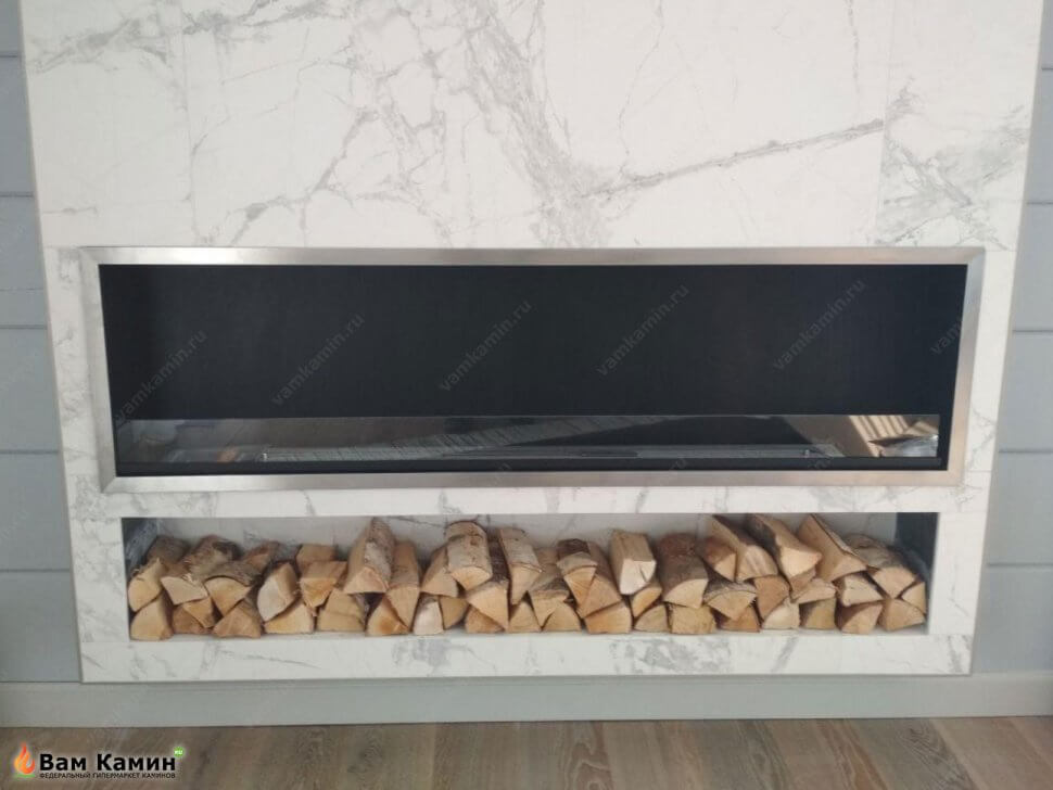 Биокамин встраиваемый SteelHeat LEADER-SH 1600
