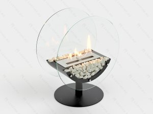Напольный биокамин Lux Fire Коллина