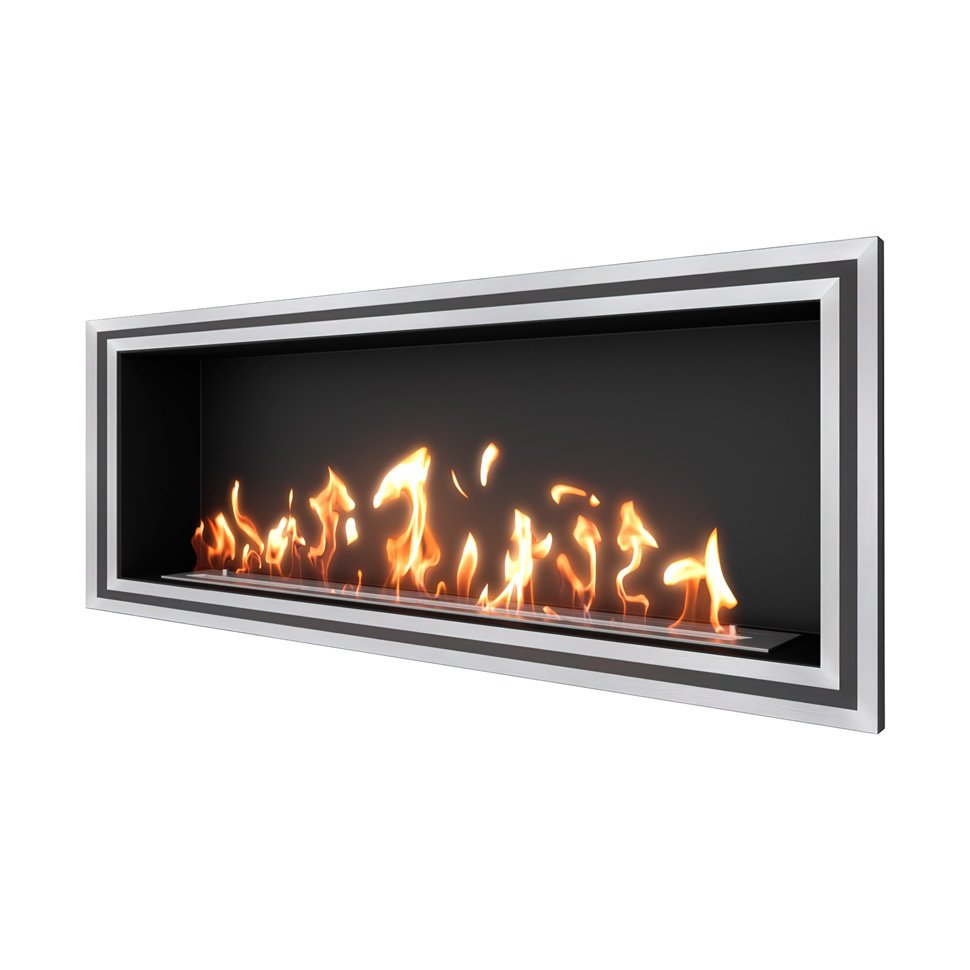 Биокамин встраиваемый SteelHeat ONE-D 1400 XL