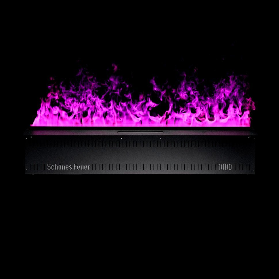 Электрический паровой камин Schones Feuer 3D Hot Line 2400 черный